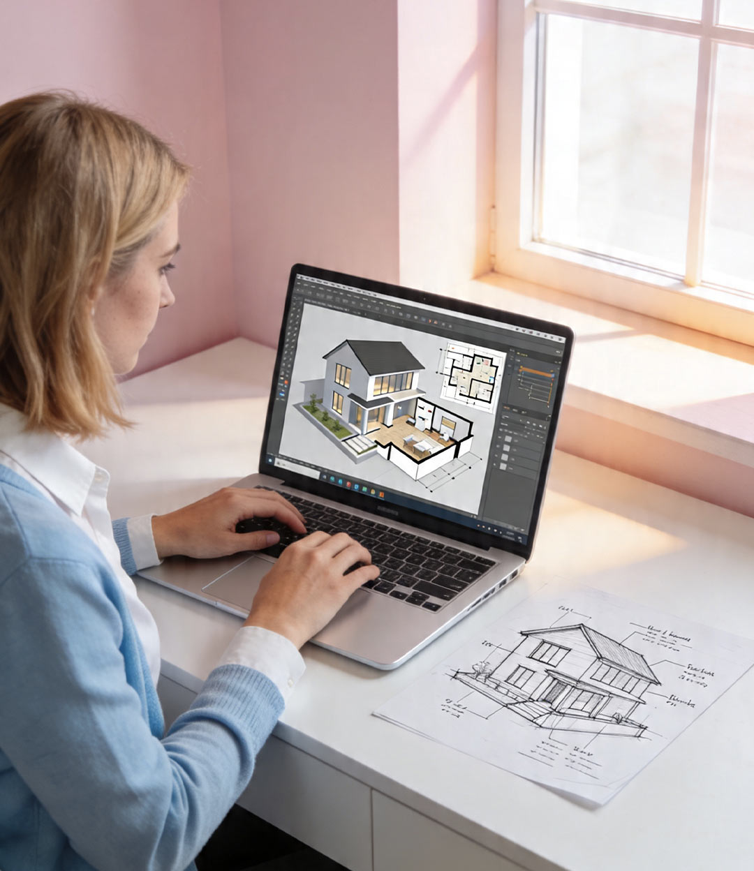 AutoCAD ou SketchUp : quel logiciel choisir pour se lancer en architecture d’intérieur ?