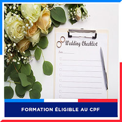  CPF  Wedding  planner  Cr er son agence School Online 